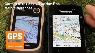 Garmin eTrex 32x v TwoNav Roc