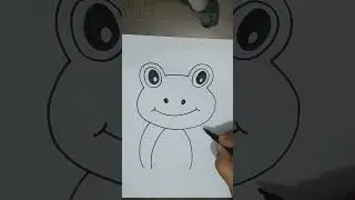 drawing frog 🐸 