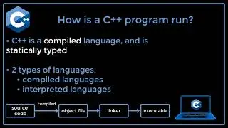 How is a C++ program run?