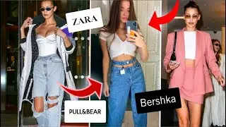 Шоппинг влог с примеркой! ОДЕВАЮСЬ как BELLA HADID| Яна Русая