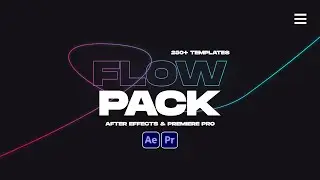 250+ Motion Graphics - Flow Pack Promo | After Effects & Premiere Pro