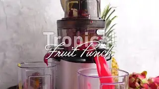 🍍 Tropical Fruit Punch Juice Using REVO830 | Recipe by @theallnaturalvegan