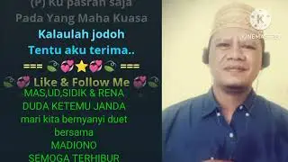 karaoke duet(DUDA KETEMU JANDA Qasidah)cover