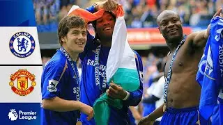 Chelsea 3-0 Manchester United 2005/6 | Title Winning Match |