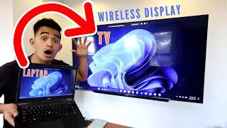 How to setup Wireless Display from your Laptop to your TV Screen!