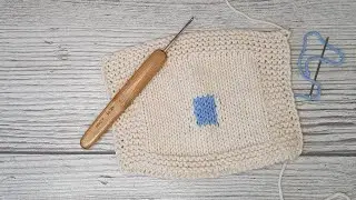 How to sew a hole in a knitted product? Как ЗАШИТЬ/ЗАЛАТАТЬ дырку на вязаном изделии?