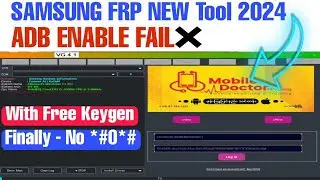 Finally - NO *#0*# Samsung FRP New VG Tool 2024 | VG Tool 4.1 Keygen | ADB Enable Fail | VG Tool 4.1