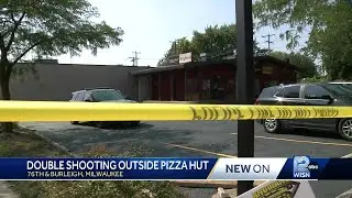 Milwaukee police investigating double shooting outside of north side Pizza Hut