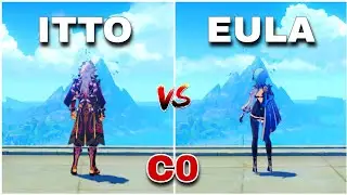 Eula vs Itto! Who is the Best DPS ?? DPS Gameplay Comparison !!