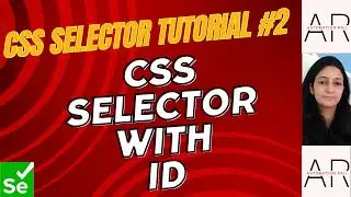 CSS Selector Tutorial#2- CSS Selector with ID