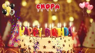 CHOPA Happy Birthday Song – Happy Birthday to You