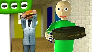 BALDI HAS A PROXIMITY MINE?! - Garry's Mod Multiplayer (Baldi's Basics Roleplay)