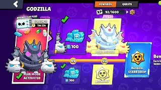 Brawl Stars - Brawl Pass Plus LVL 50 Rewards | 