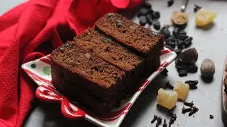 Easy Plum Cake | No Soak No Alcohol Christmas Cake | Tea Time Fruit Cake