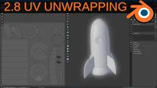 Blender 2.8 For Beginners: UV Unwrapping