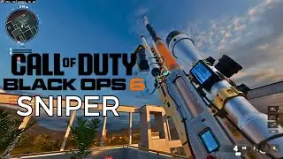 BLACK OPS 6 SNIPER MULTIPLAYER GAMEPLAY