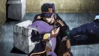 Jotaro's Deleted Dolphine Scene