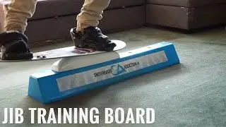 Snowboard Addiction Jib Training Board Product Video