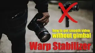 How to Use Warp Stabilizer Effect Adobe Premiere Pro | Class 13 | Film Editing School