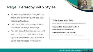 Digital Accessibility for Text & Documents