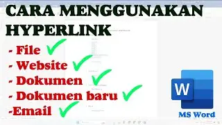 Cara Menggunakan Hyperlink di Microsoft Word untuk Mempermudah dan Mempercepat Pekerjaan