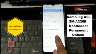 Samsung A22 SM-A226B Bootloader successfully Unlock