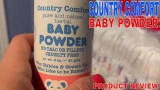 ✅  Country Comfort Baby Powder 🔴