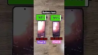 Google Pixel 9 vs Pixel 8 battery test!