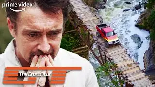 Clarkson Traps Hammond on a Rickety 300ft High Bridge | The Grand Tour | Prime Video