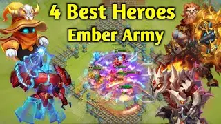 Ember Army | Axe Punisher Sm/Berserker Together 😳 | 729 Million | Castle Clash