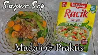 SAYUR SOP BUMBU RACIK INDOFOOD ‼️MUDAH & PRAKTIS - YANG MASIH BELAJAR MASAK COBA PAKAI RESEP INI