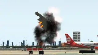 Pilot Destroyed B52 After Stunt Flying |XP11