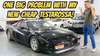 I bought a bargain Ferrari Testarossa project, and it has SERIOUS HIDDEN RUST! (Cheap for a reason)