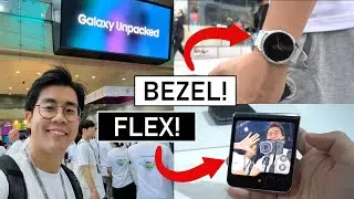 FIRST LOOK - Samsung Galaxy Z Flip 5, Fold 5, Watch 6