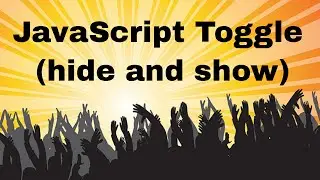 javascript toggle (hide and show)