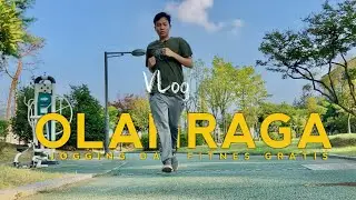 Jogging Sore Dikawasan Taman Kota KOREA || vlog olahraga