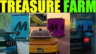 the crew motorfest treasure locations (how to farm legendary parts)