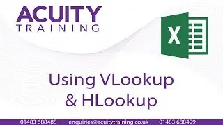 Excel 2016: Using VLookup and HLookup