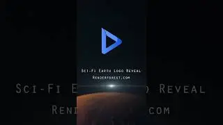 Sci-Fi Earth Logo Reveal [Editable] #intro #logo