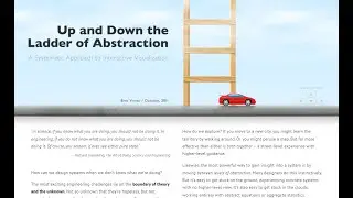 Up and Down the Ladder of Abstraction [interactive article by Bret Victor, 2011]