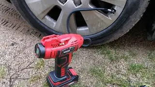 Einhell CE-CC 18 Li Solo Cordless Car Compressor - unboxing, review and test