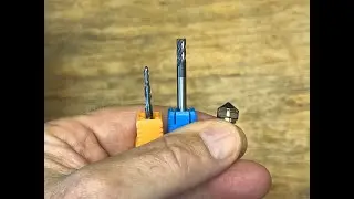 Cleaning 3d Printer Nozzles Using Milling Machine Bits - Save $$$