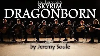 Jeremy Soule - DRAGONBORN (The Elder Scrolls V SKYRIM) | guitar ensemble