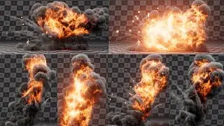 Houdini - Sparse - Redshift Gas explosion