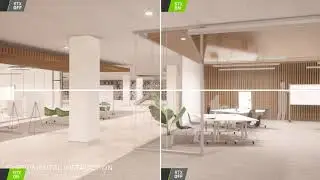 ArchViz Unreal Engine Comparison RTX ON / OFF