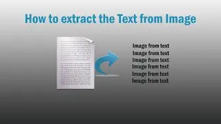 How to extract the Text from Image