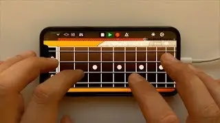 The White Stripes - Seven Nation Army on iPhone (GarageBand)