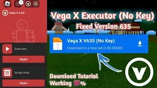 [Roblox] Vega X Keyless V635 Fixed Crash & Lag | Showcase & Tutorial | Working 💯%