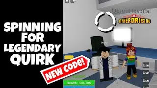 *NEW* ALL FREE CODES MY HERO RISING gives FREE SPINS + Trying to Get a Legendary Quirk  |  ROBLOX