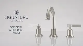 A Bathroom Centerpiece for All Styles - The Greyfield Widespread Faucet